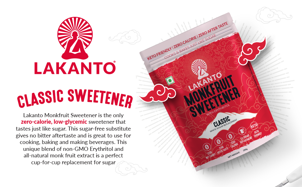 lakanto monk fruit sweeteners