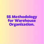 5s methodology for warehouse organization