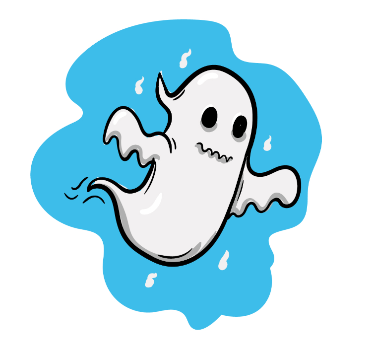 How to draw a ghost