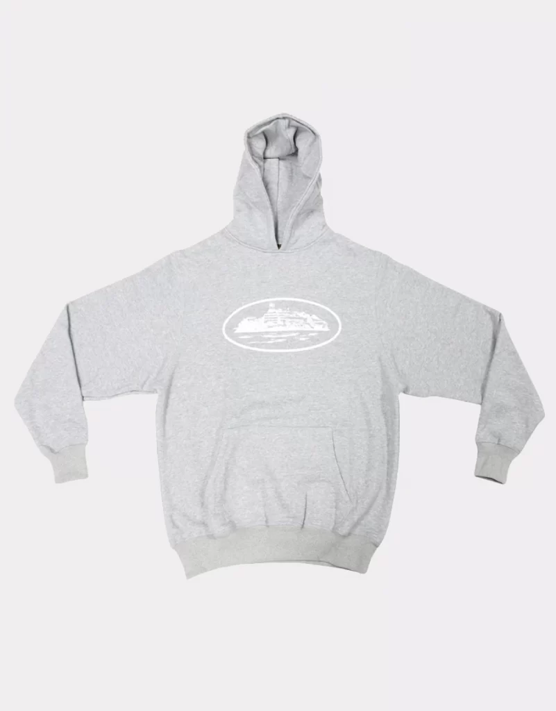 Corteiz Alcatraz Hoodie Grey