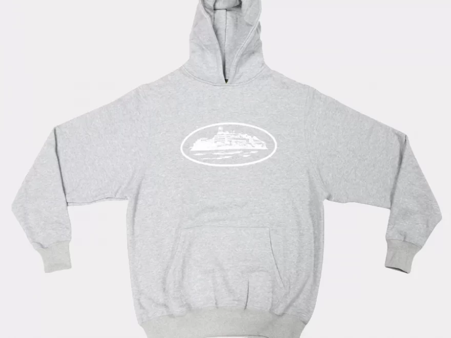 Corteiz Alcatraz Hoodie Grey