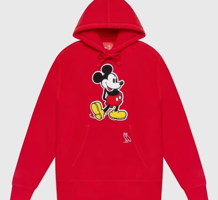 Disney x Ovo® Classic Mickey Hoodie – Red