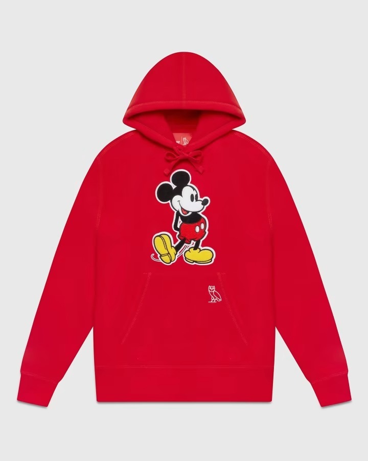 Disney x Ovo® Classic Mickey Hoodie – Red