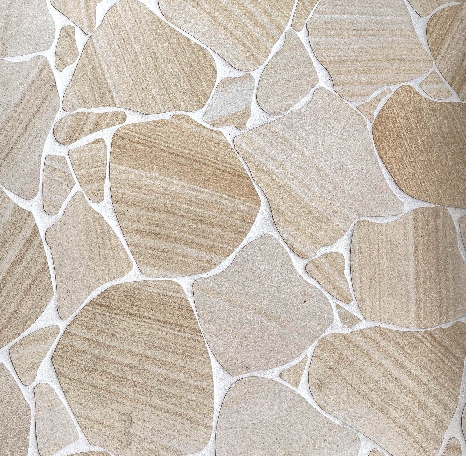 sandstone crazy pave