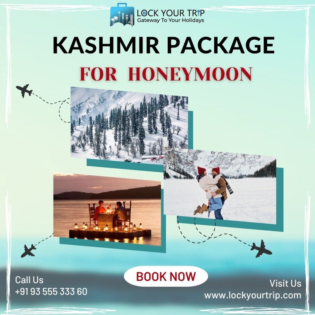 kashmir package for hoineymoon