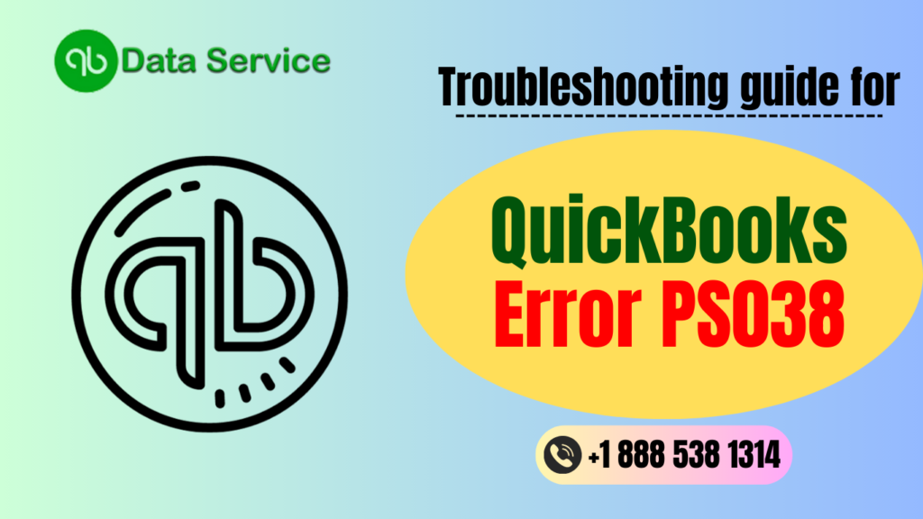 QuickBooks Error PS038