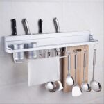 wall mounted pot rack