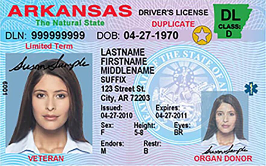 Real Arkansas Id