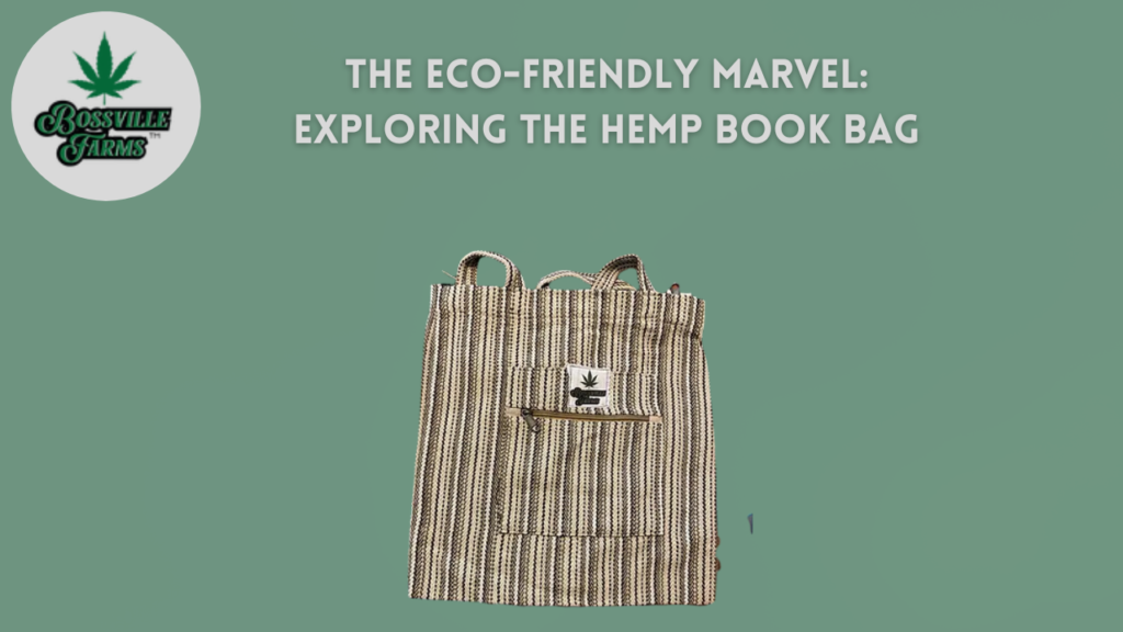 hemp book bags