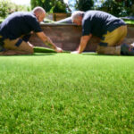 astro turf installation