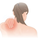 What is the most effective at-home treatment for neck and shoulder pain?