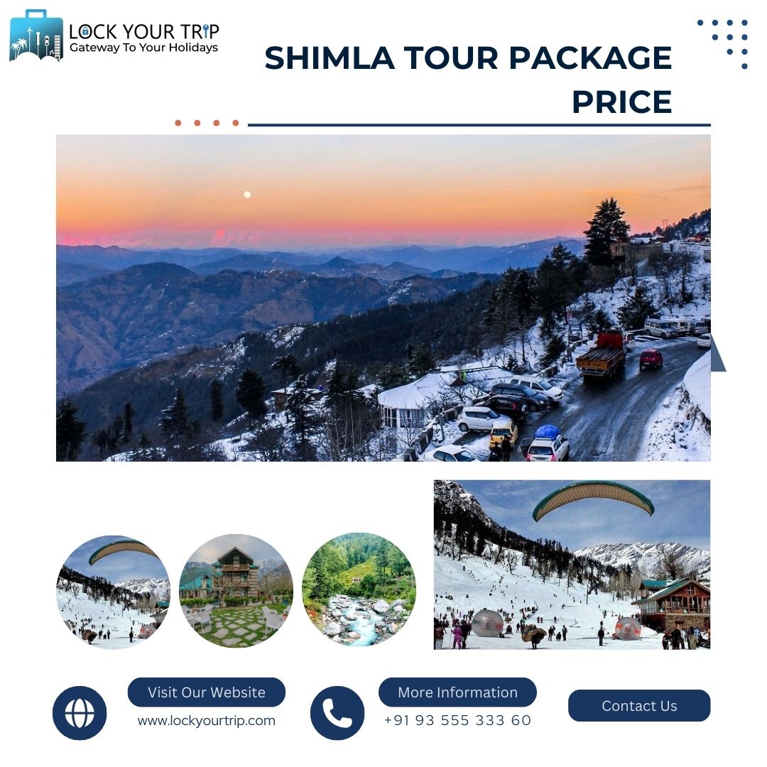 Looking to embark on an unforgettable journey to Shimla? Dive into our comprehensive guide on Shimla tour packages with prices. We've got the inside scoop on the best deals, so you can choose the perfect tour package for Shimla that fits your budget. Explore the breathtaking landscapes, delve into local culture, and relish the serenity of Shimla with confidence in our fantastic Shimla tour package prices. Whether you're a solo traveler or planning a family adventure, our travel package to Shimla options have got you covered. Don't miss out on your dream Shimla vacation - start planning now!