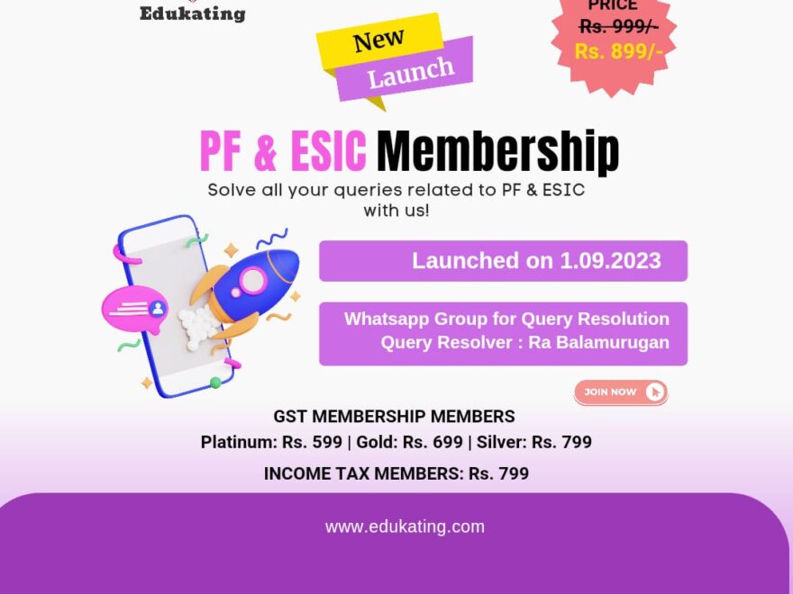 Unlock the power of compliance with PF & ESIC Membership by Edukating. Expert guidance, query resolution, and regular updates at your fingertips.