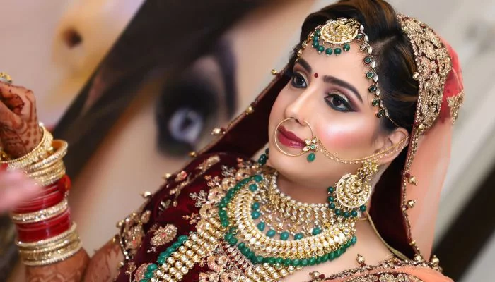 bridal makeup service at home