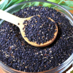 black sesame seeds