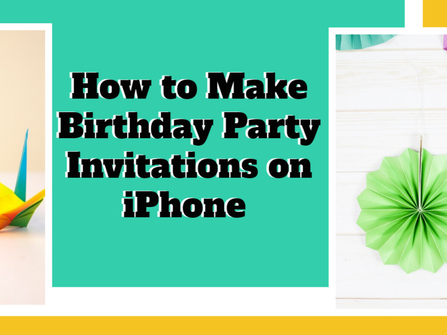 Invitation maker