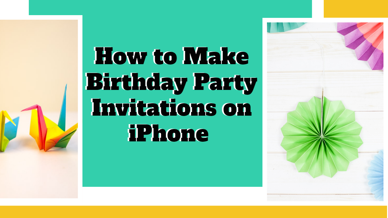 Invitation maker