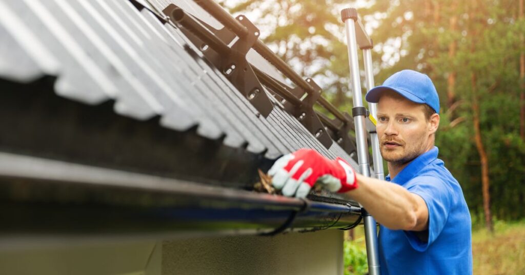 Internal gutter repair