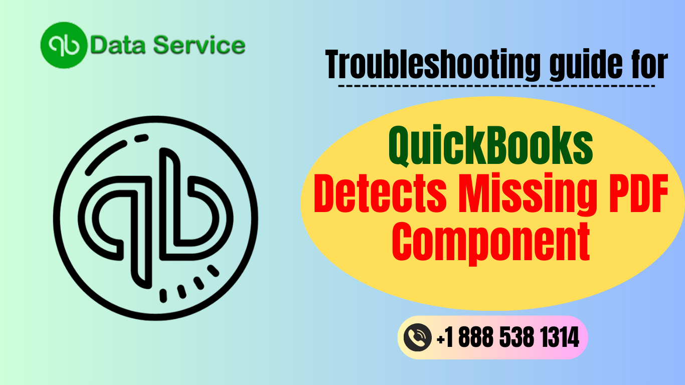 QuickBooks Detects Missing PDF Component