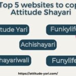 Websites to Copy Attitude Shayari