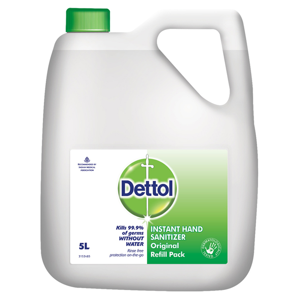 dettol sanitizer 5 litre