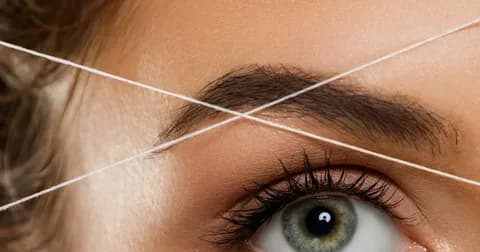 eyebrow threading