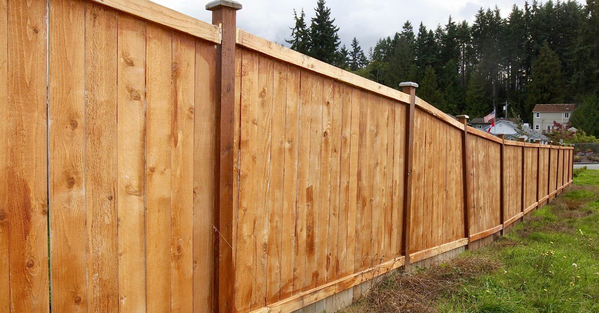 Fence installation