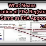 FDA Certificate of Registration