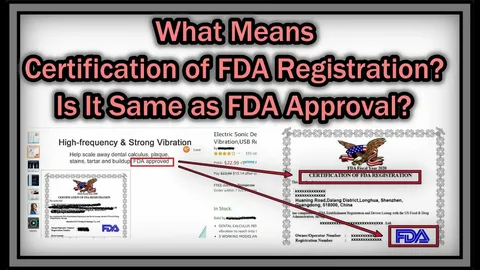 FDA Certificate of Registration