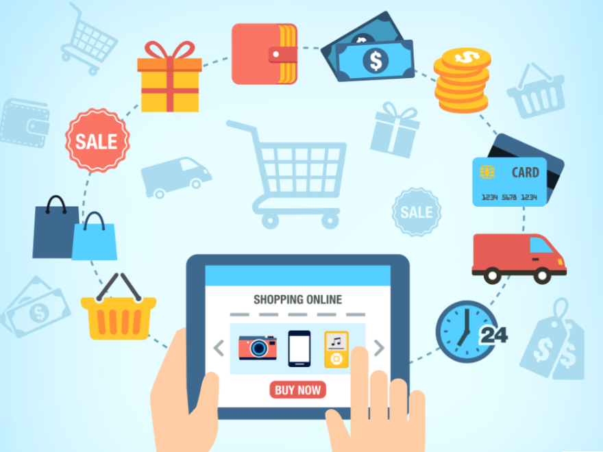 Online electronics shopping