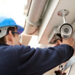 security camera installation