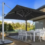 Outdoor Spaces with The Perfect Trio of Stylish Frankford Umbrella