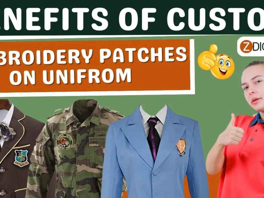 Benefits of Custom Embroidery Patches on Uniforms