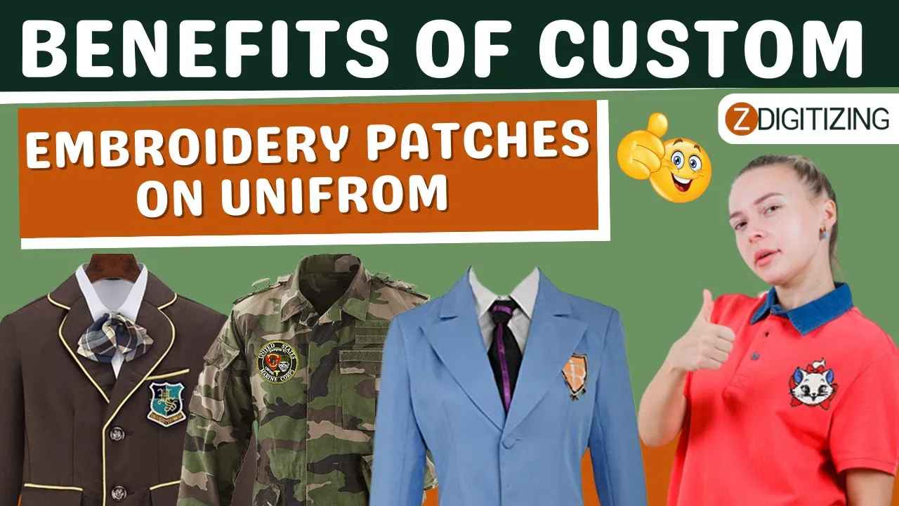 Benefits of Custom Embroidery Patches on Uniforms