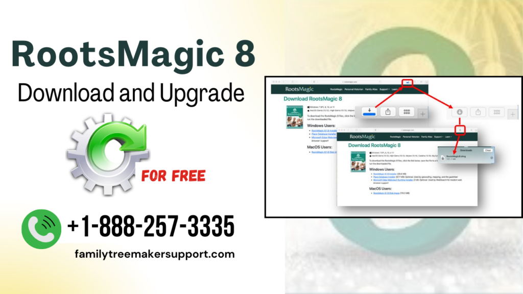 download and upgrade RootsMagic 8