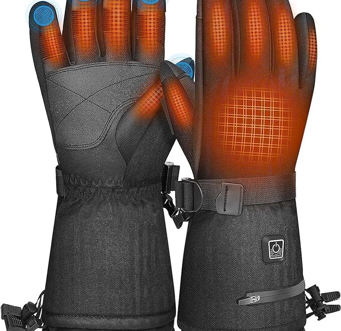 heated gloves for men rechargeable