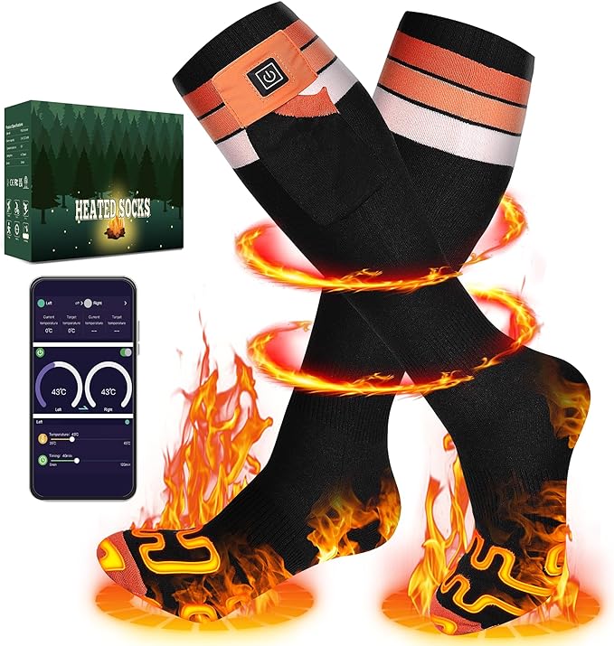 heated socks women