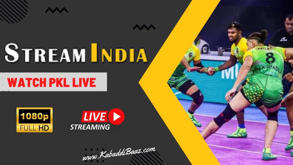 Stream India APK v1.1.0 Guide to Watch Live PKL Today Match for Free