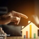 Smiling couple holding keys to their first home - Best way to buy your dream home.