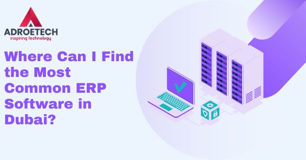 Most Common ERP Software in Dubai