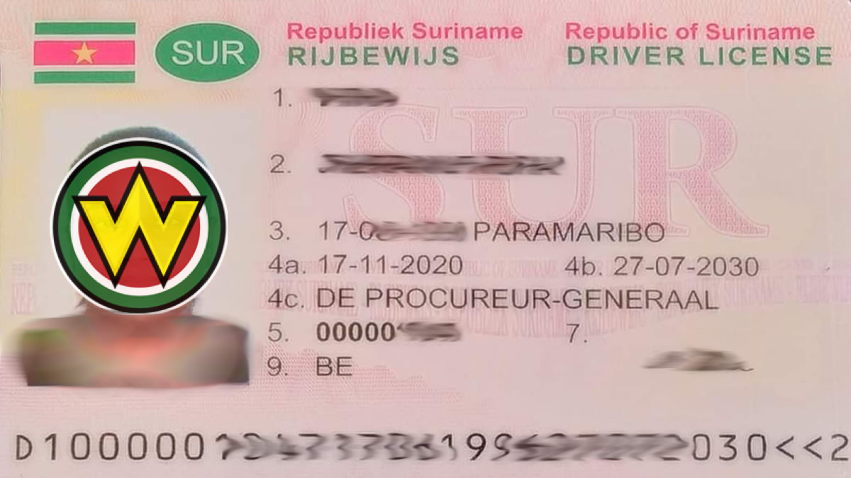 surinaamse rijbewijs