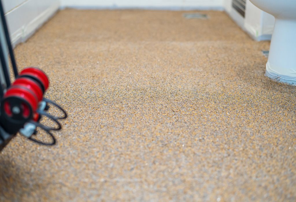 flake flooring textured background. Color Flakes make resinous flooring as beautiful as it is practical