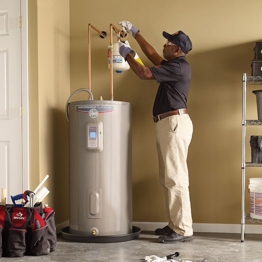 water heater installation