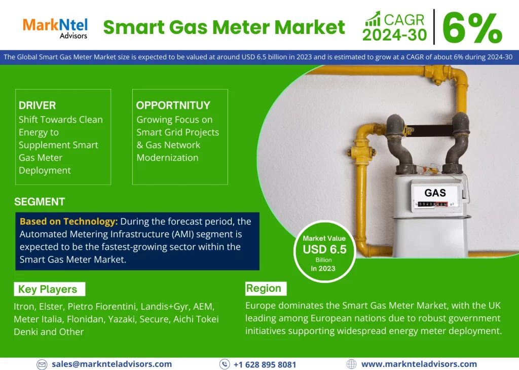 Smart Gas Meter Market – Navigating Industry Growth, Size, Share, and Ongoing Trends