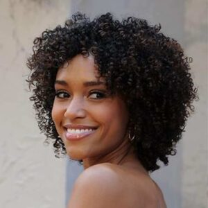 Short Curly Hair Weave