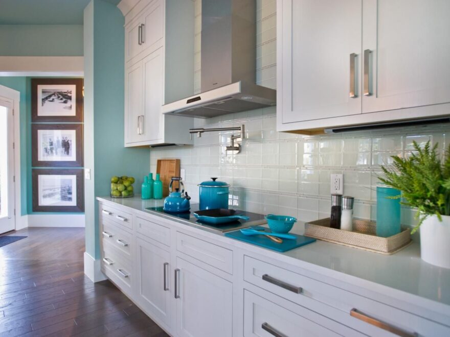 subway tiles kitchen