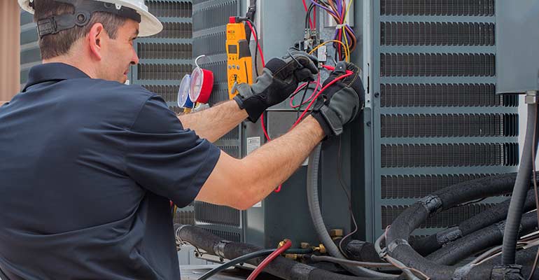 heat pump installation