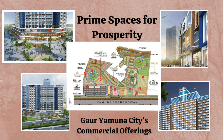 Prime Spaces for Prosperity Gaur Yamuna City's Commercial Offerings