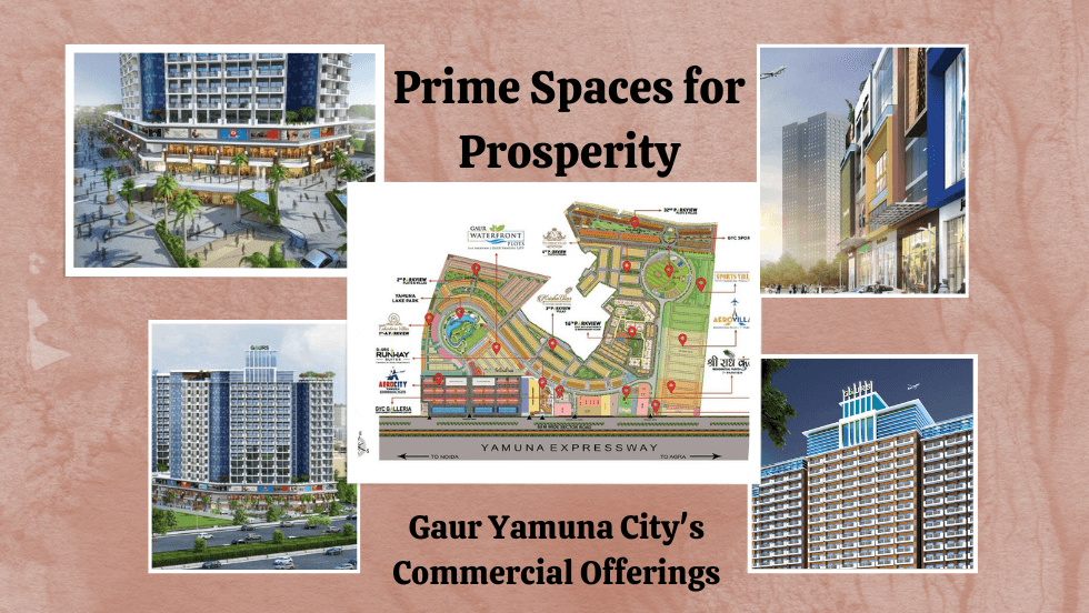 Prime Spaces for Prosperity Gaur Yamuna City's Commercial Offerings