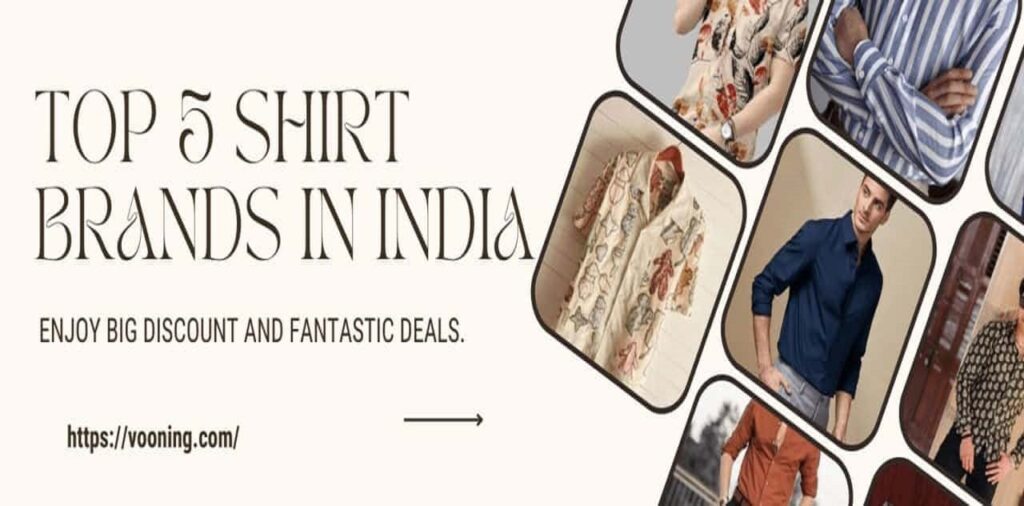 Top 5 Shirt Brands in India